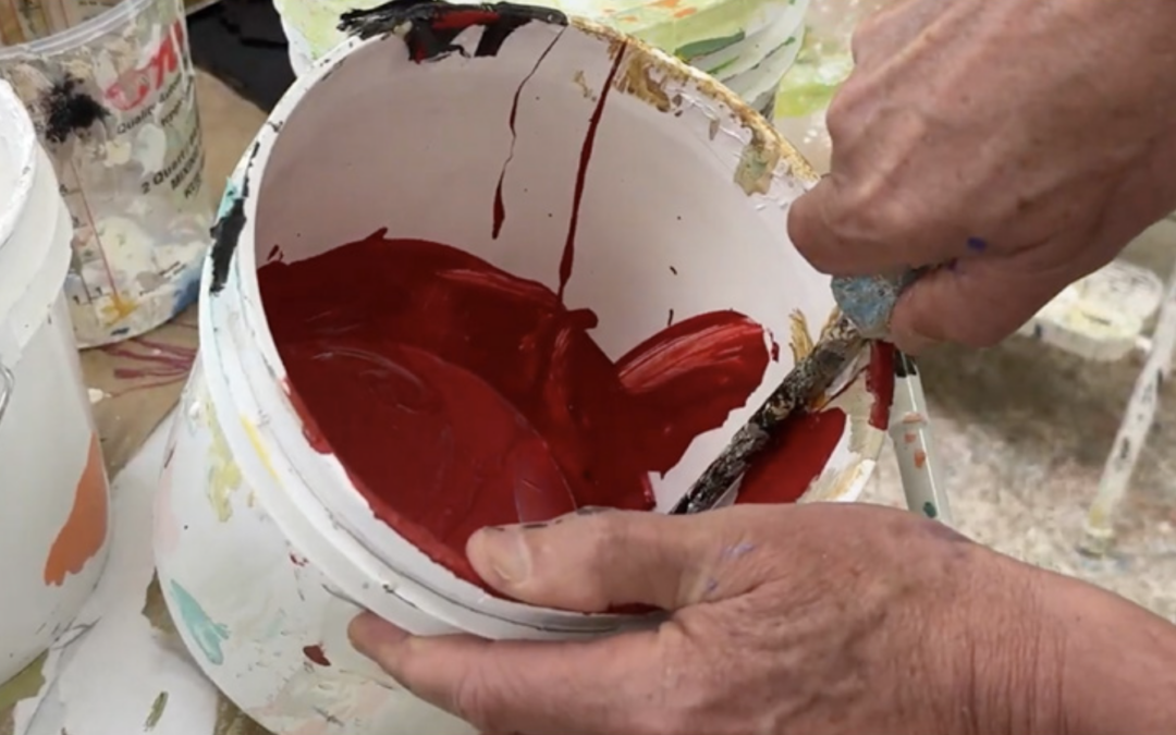 A time-saving tip for acrylic paint